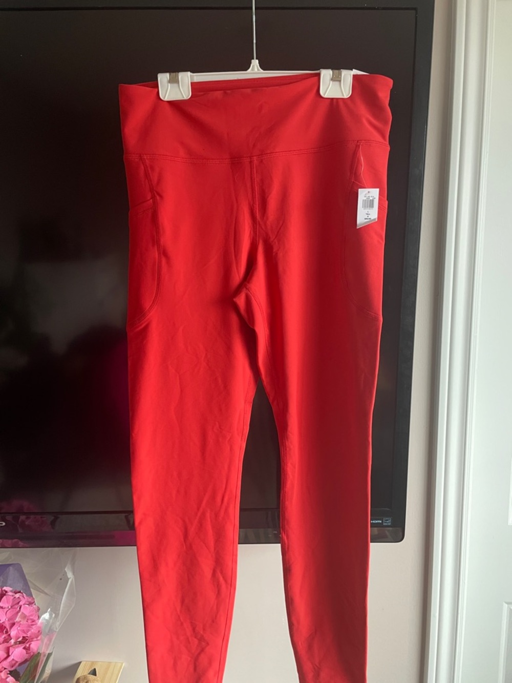 Old Navy Red Active Leggings